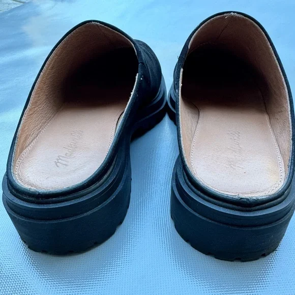 Madewell The Bradley Lugsole Mule in Nubuck - Picture 5 of 7